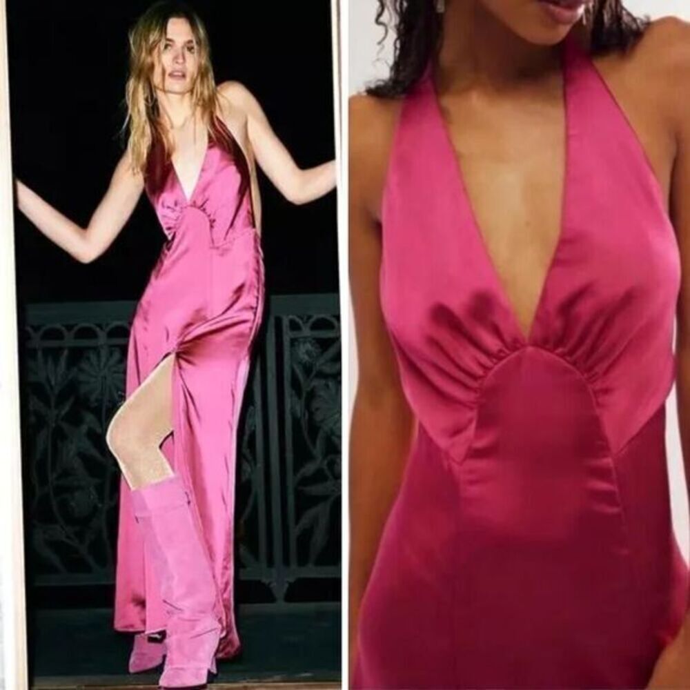 New! Free People Dance 'Till Dawn Dress in pink, size L or XL